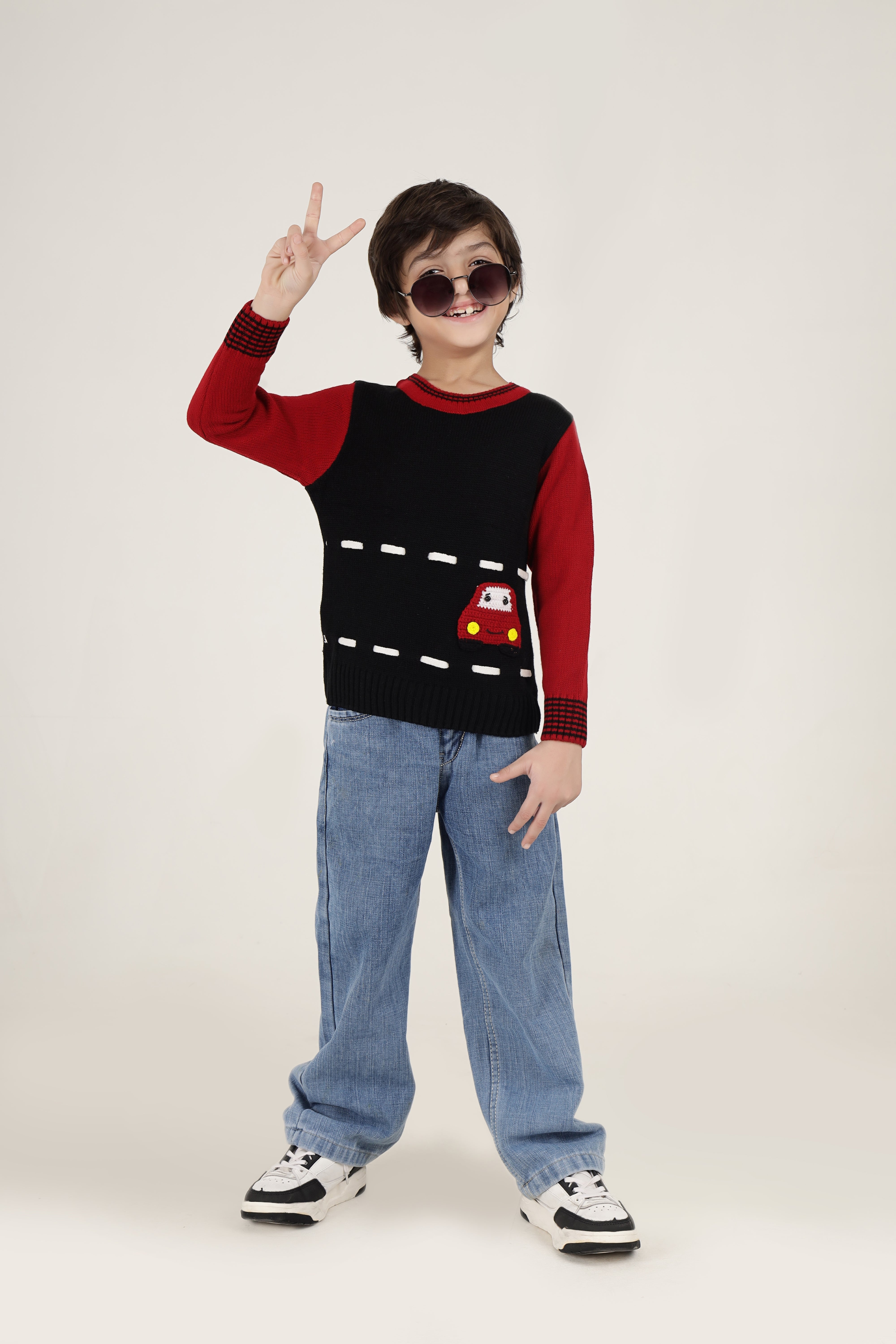 The Zebra Crossing Pullover