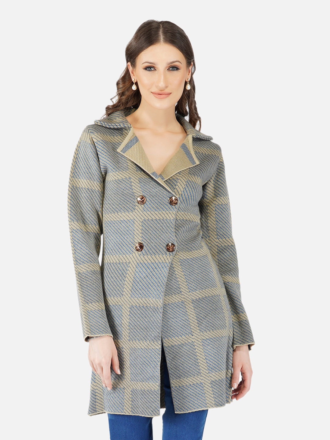 Beige Colour Trench Coat