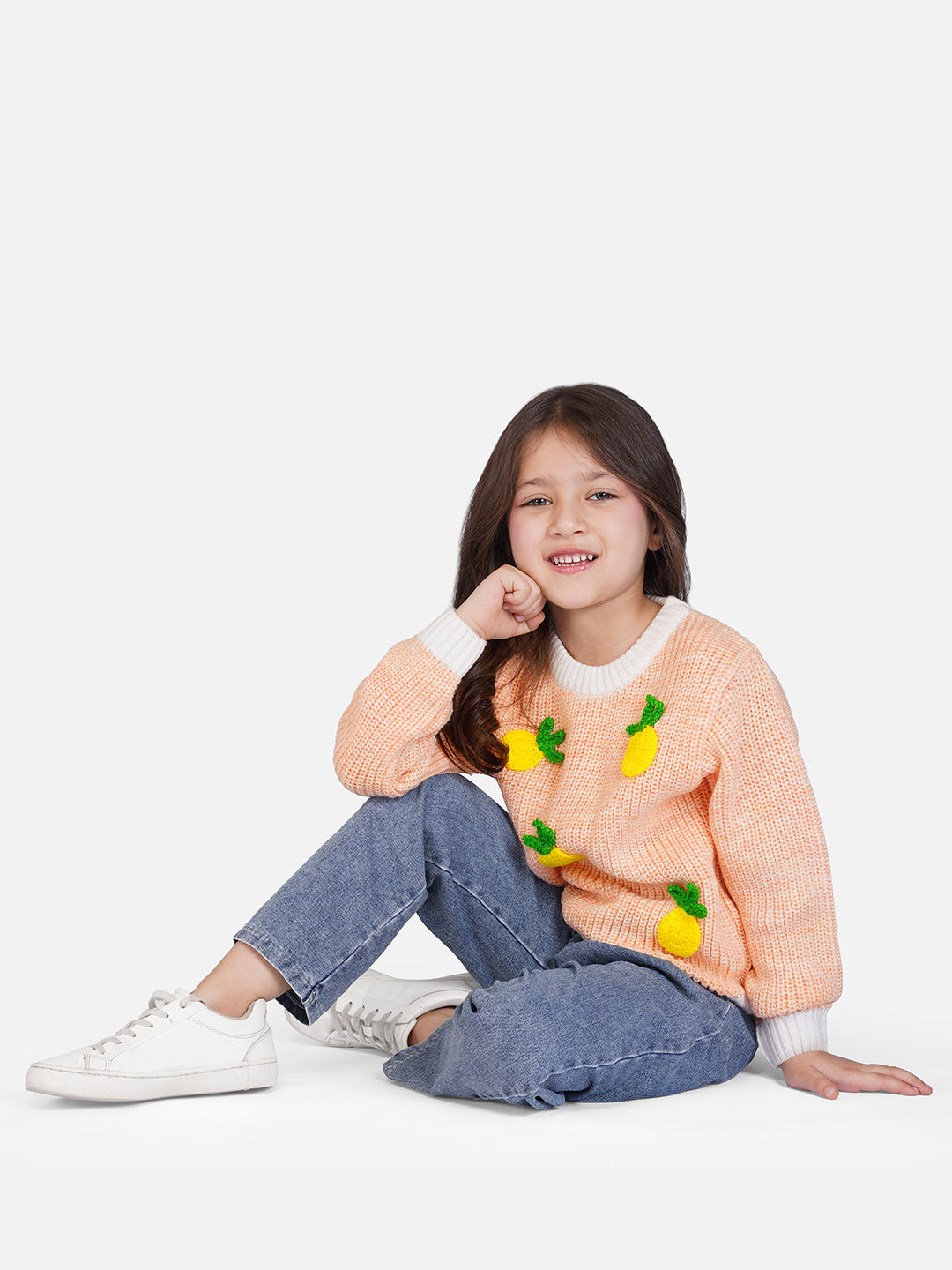 Pineapple Peach Jumper