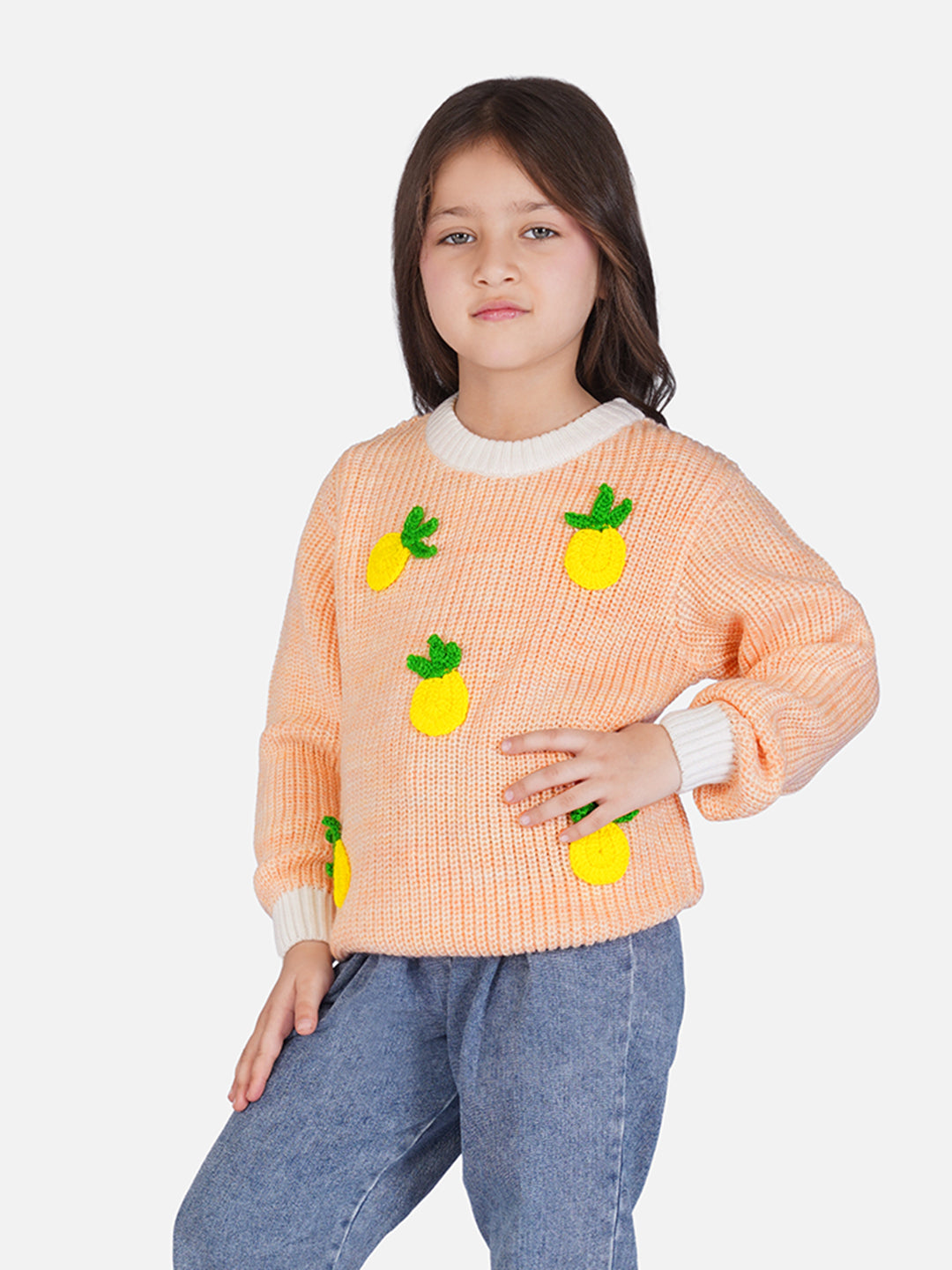 Pineapple Peach Jumper