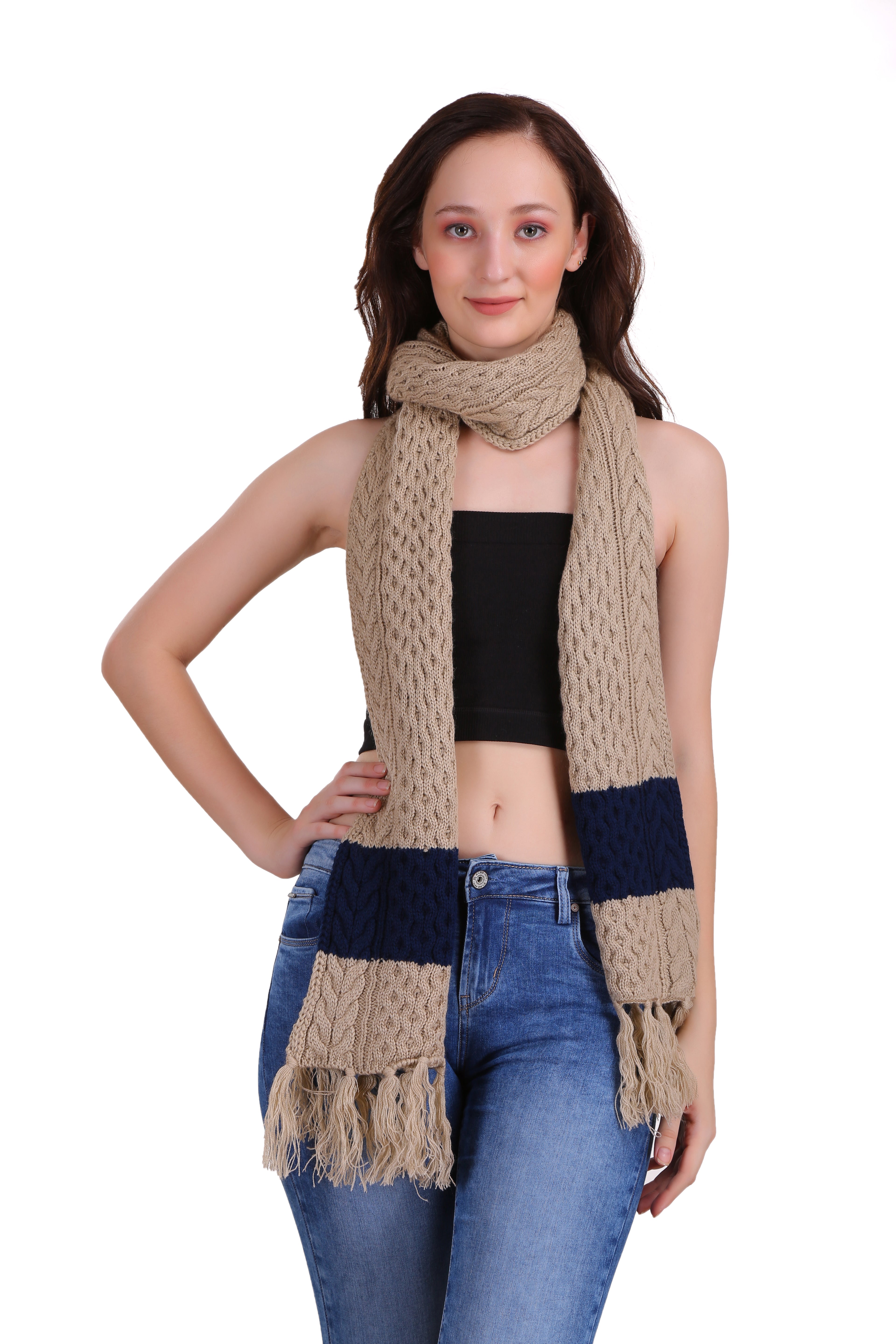 CHUNKY KNIT MUFFLER