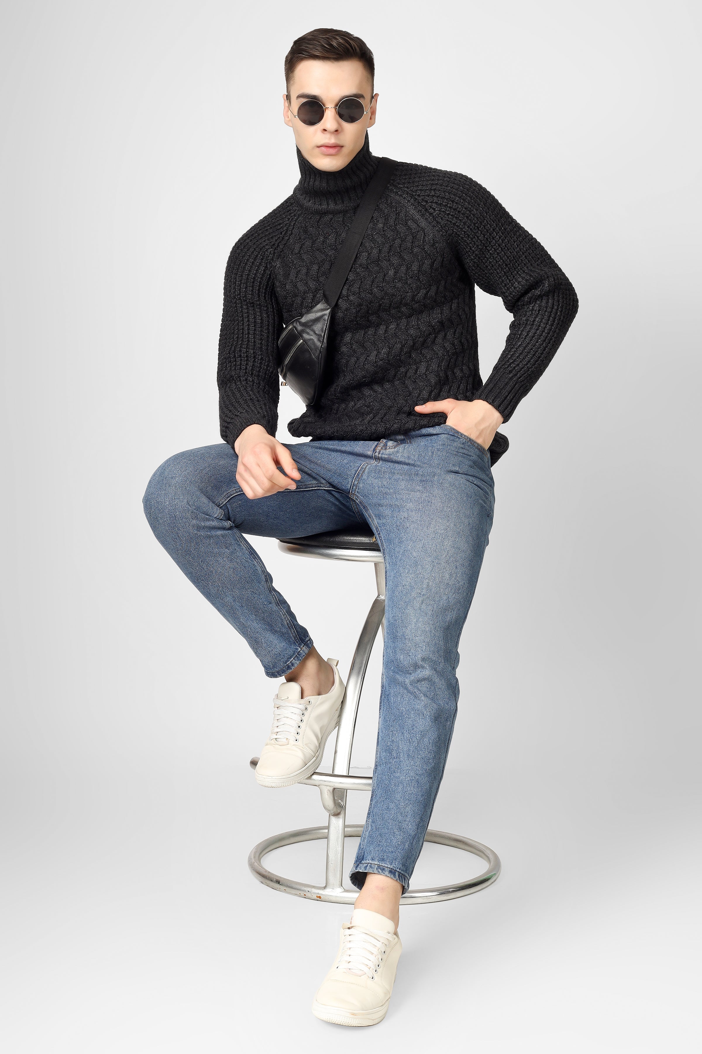 Himalayan Hi-Neck Sweater