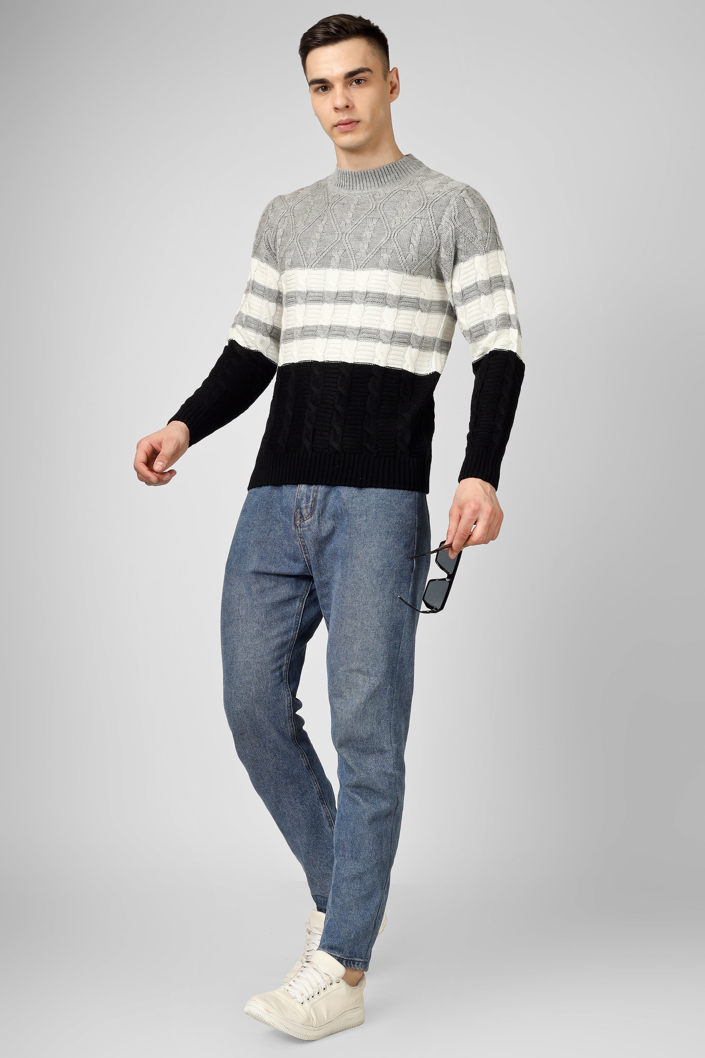 Light Grey R/N Sweater