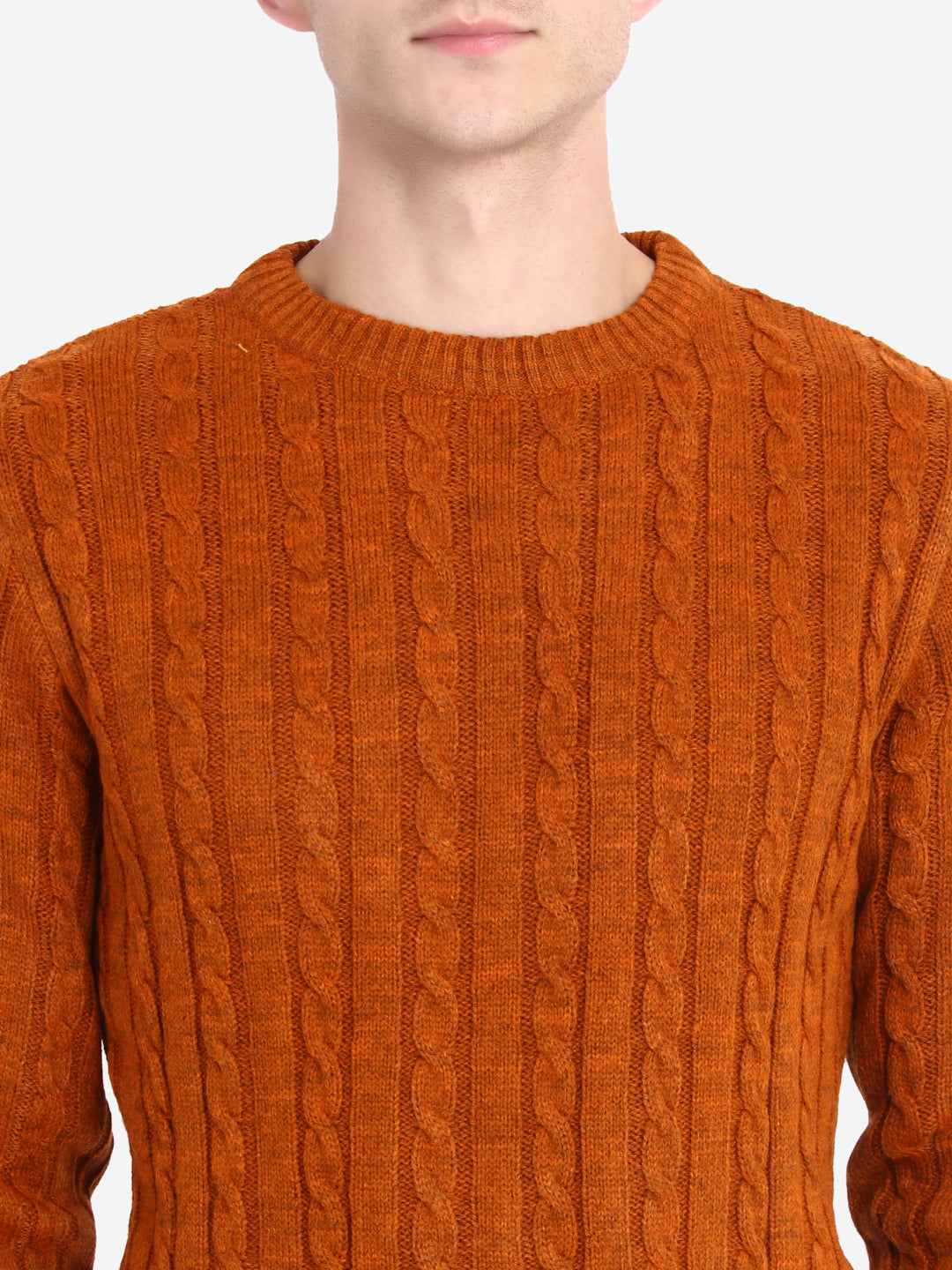 ROUND NECK MEN SWEATER
