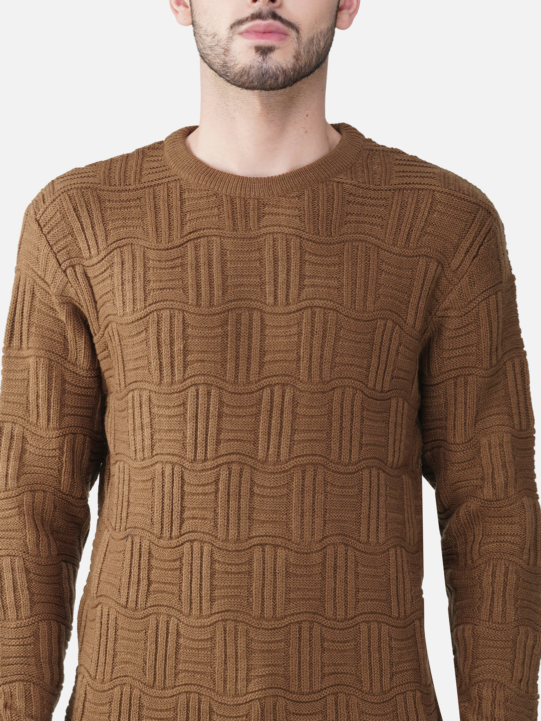Fluted Caramel Jumper