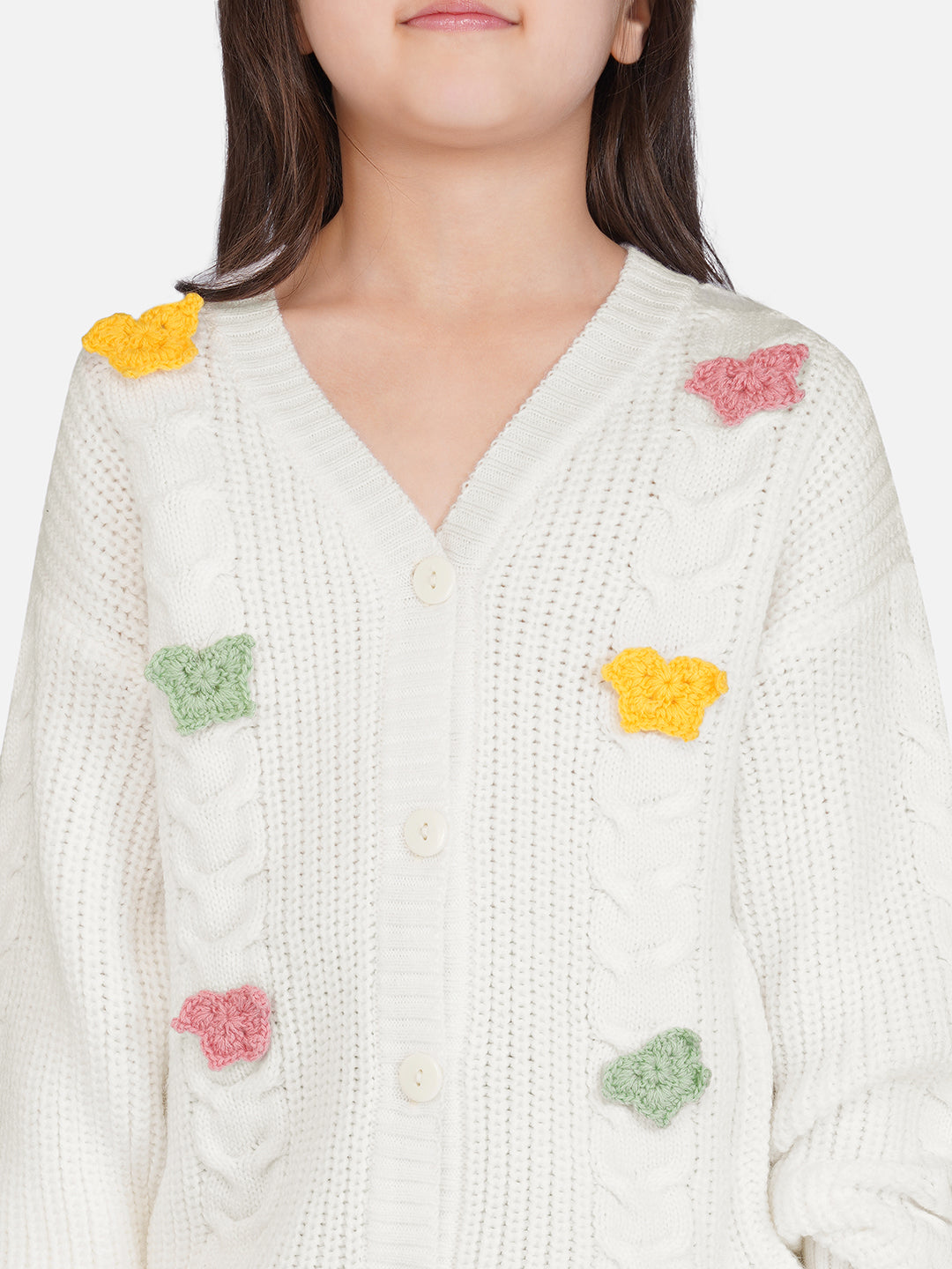 Crochet Cable Cardigan