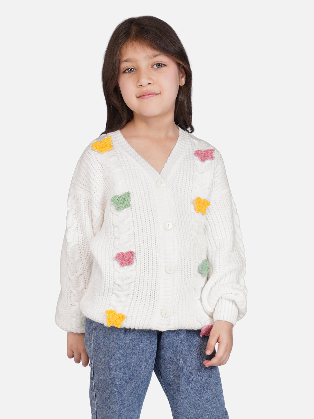 Crochet Cable Cardigan