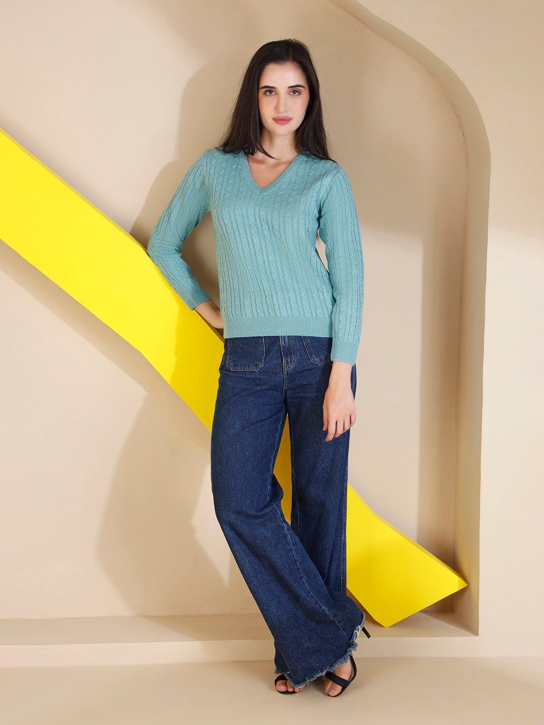 Parisian Cable Women Sweater