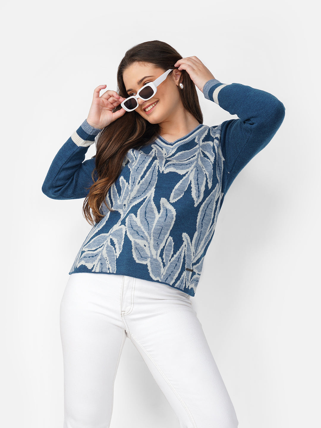 Vintage Foliage Pullover