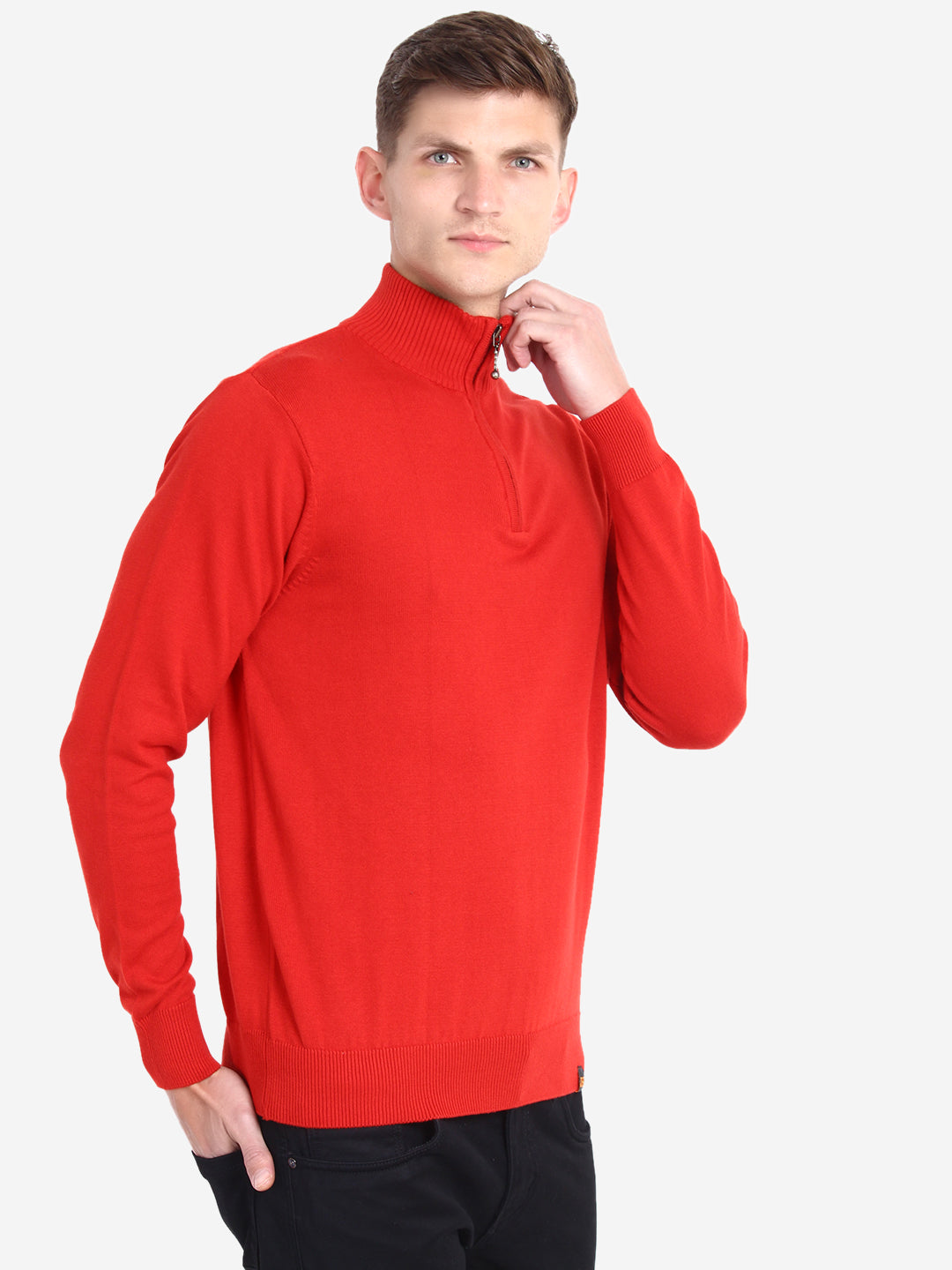 ALL TIME CLASSIC HALF ZIPPER SWEATER