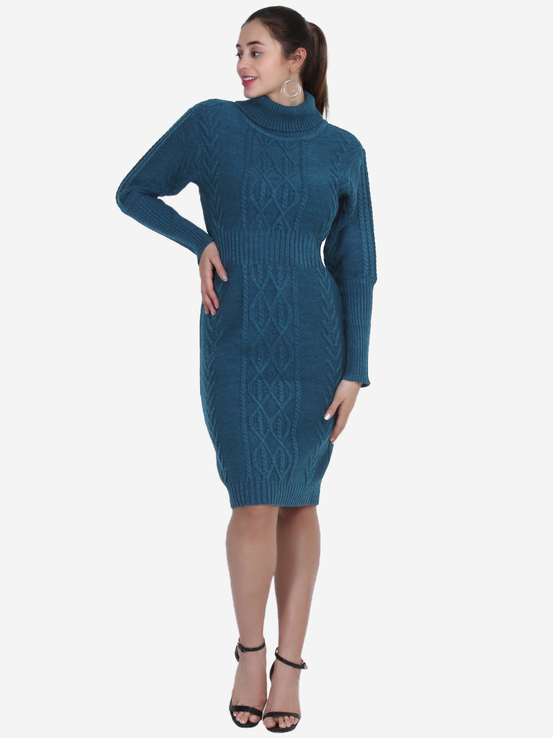 Blue Jumper Dress