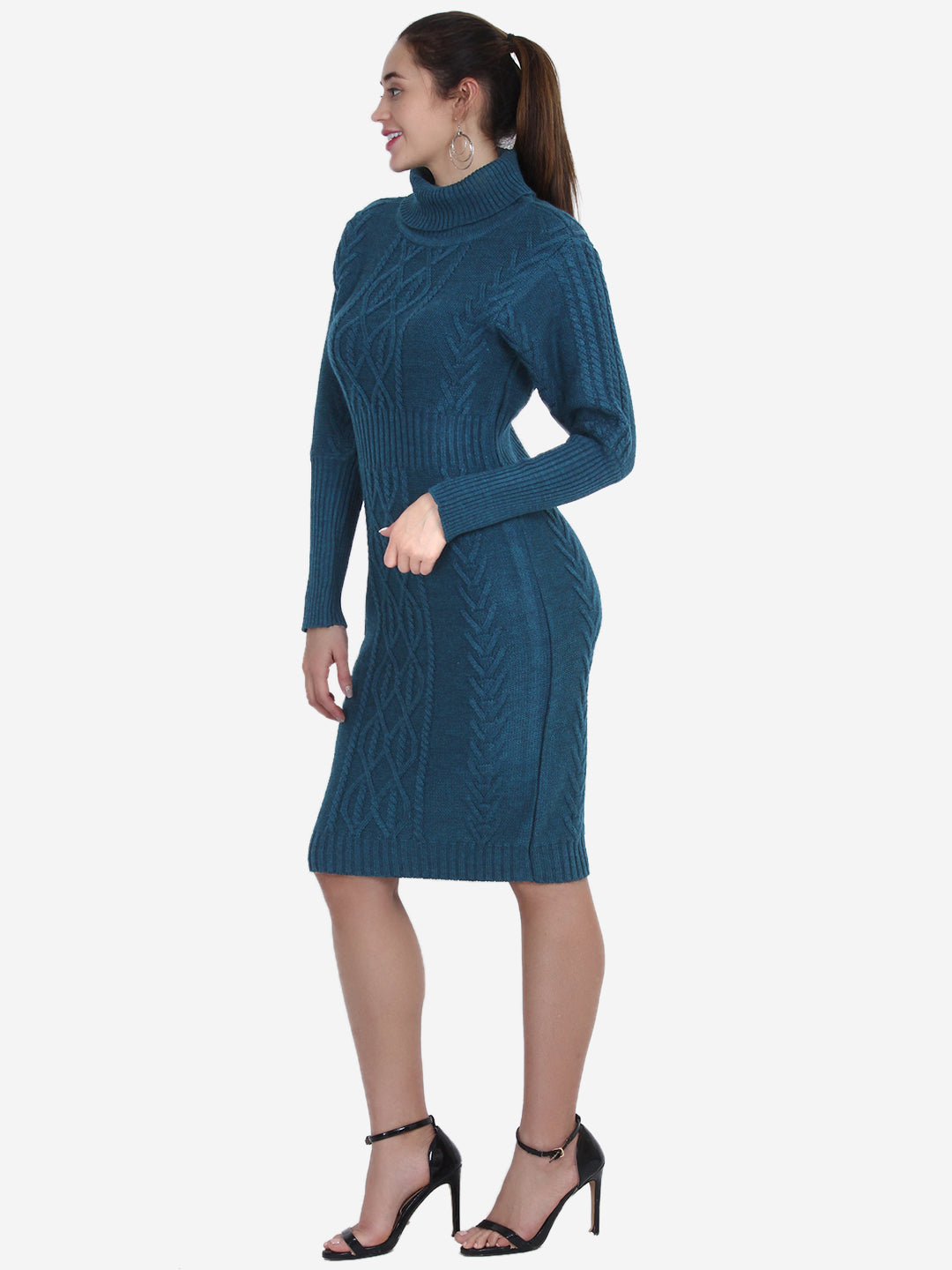 Blue Jumper Dress