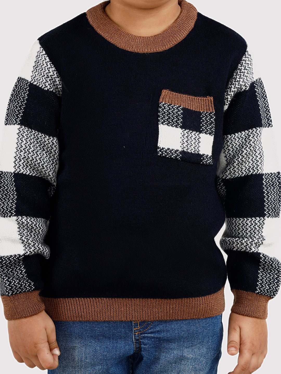 ICONIC CHECKERED PULLOVER