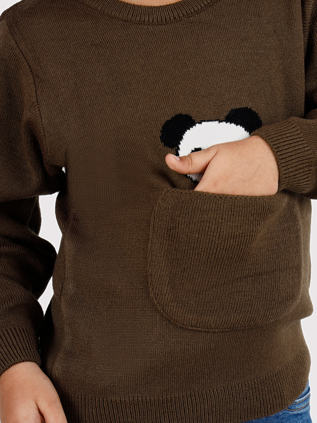 Panda Pocket Pullover