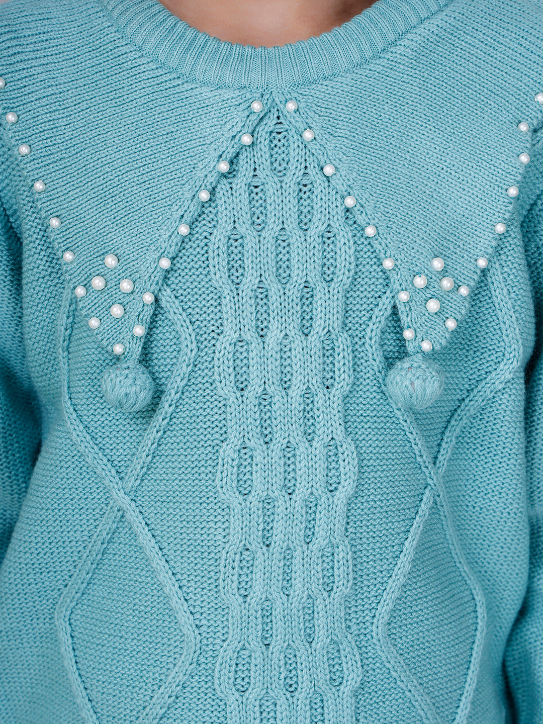 PETER PAN COLLARED PULLOVER