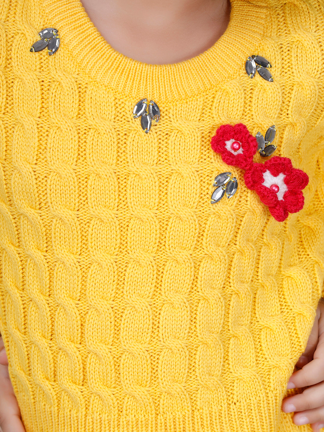 GIRLS DAFFODIL PULLOVER