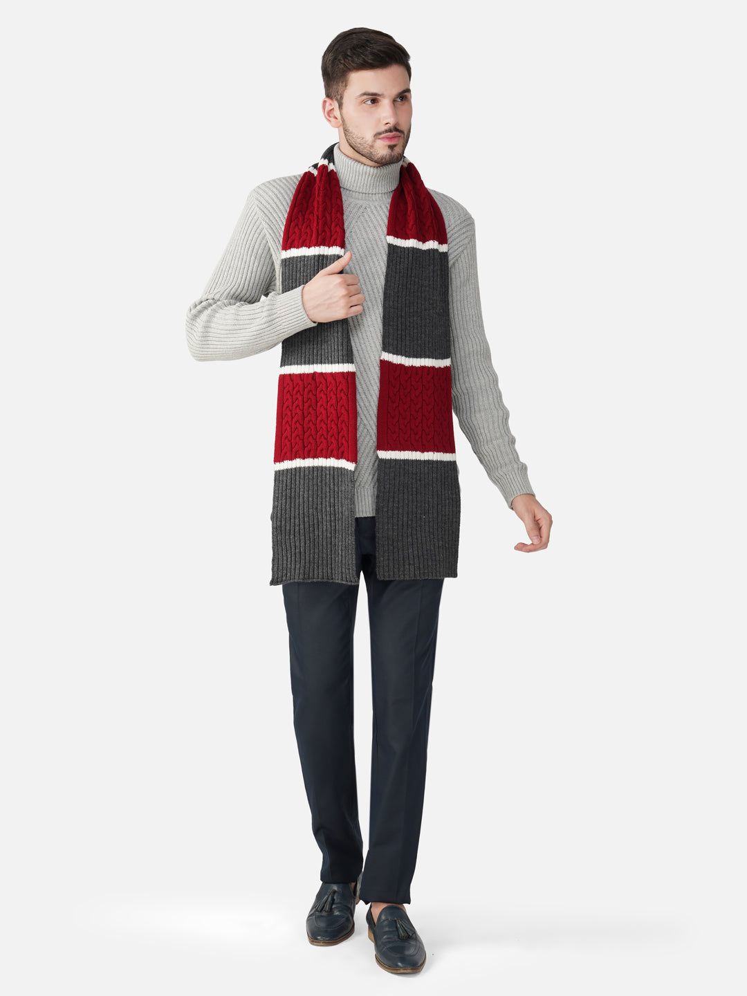Anthra Multi Knit Muffler – Joe Hazel