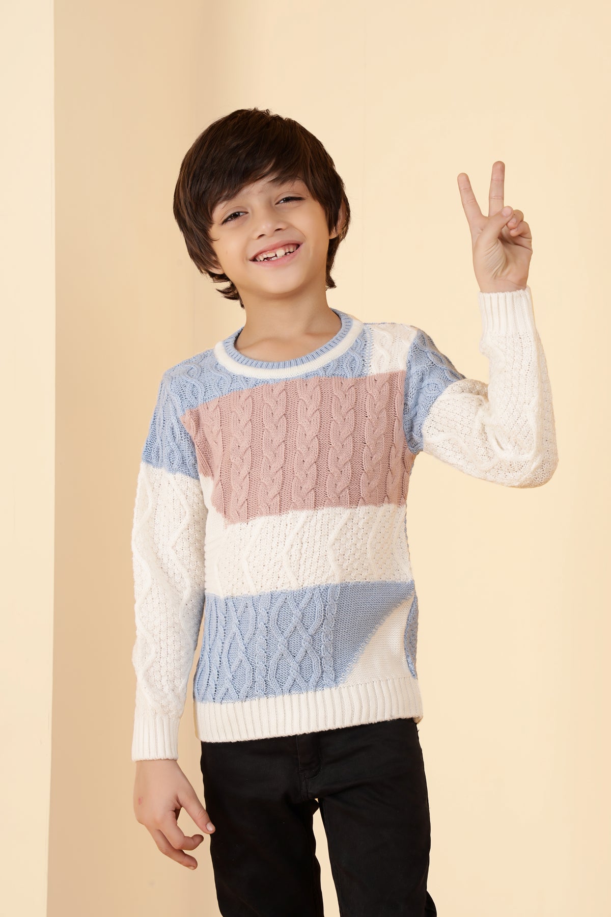 Pastel Multi Knit Jumper