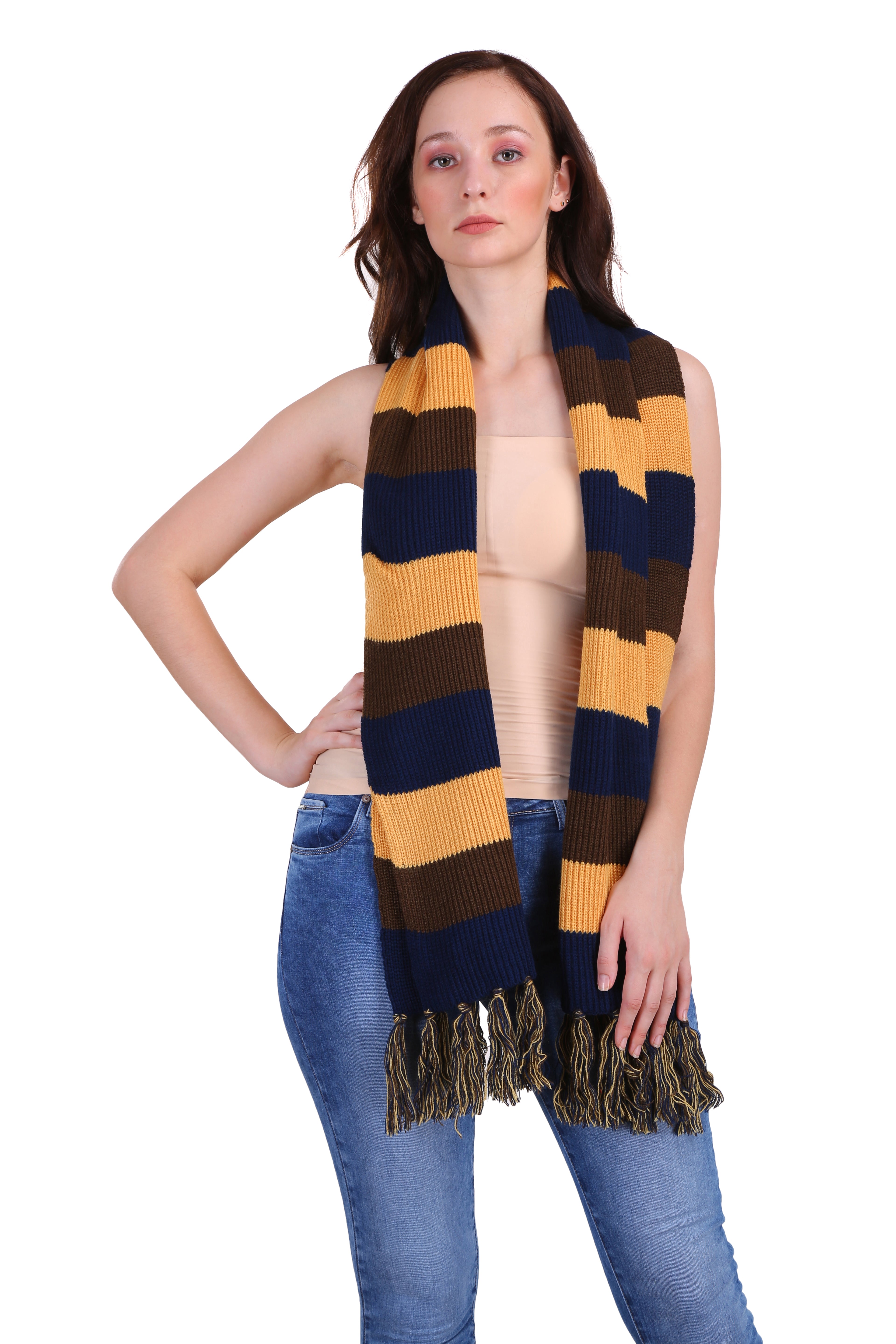 HORIZONTAL STRIPED MUFFLER