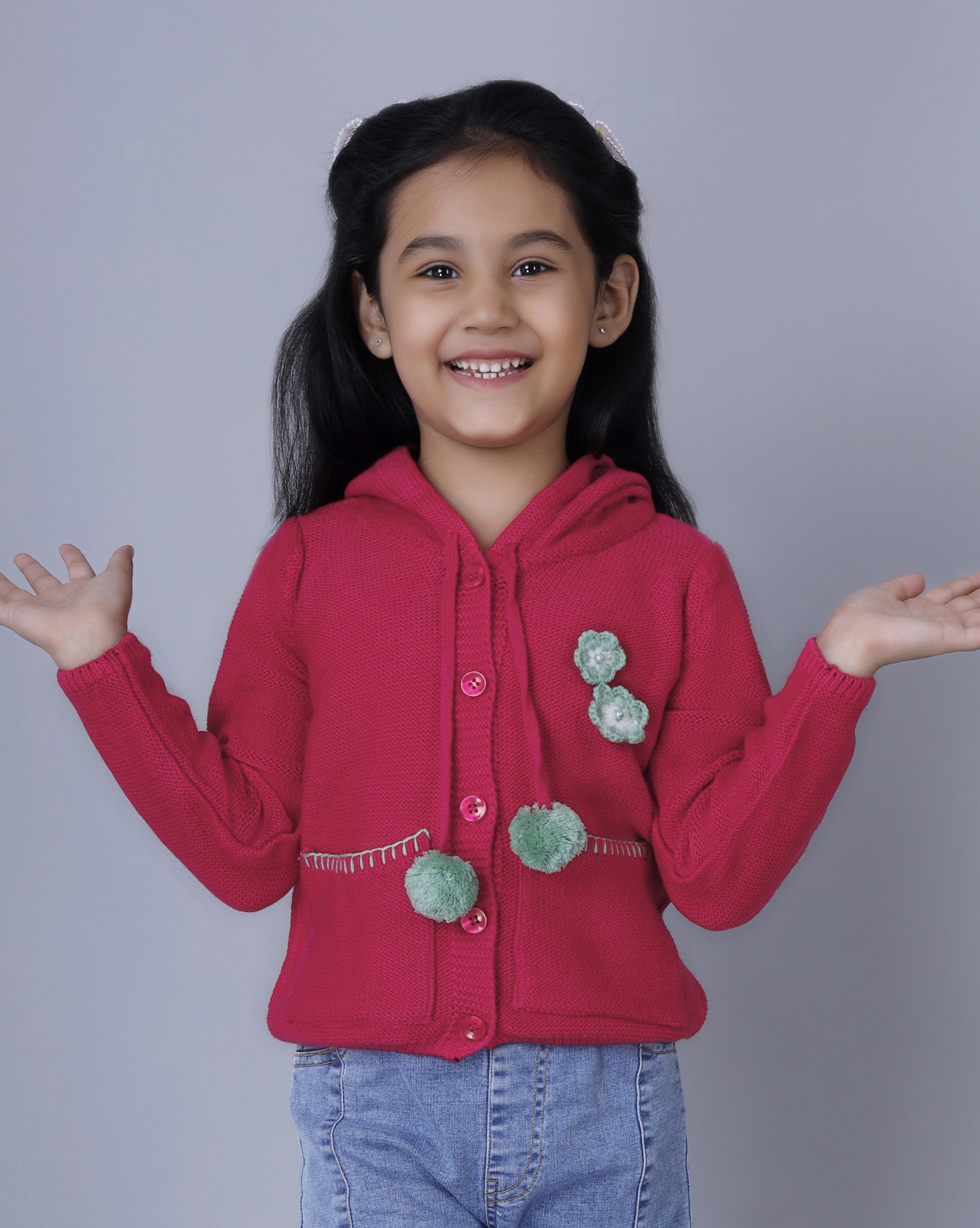 POM-POM HOODIE
