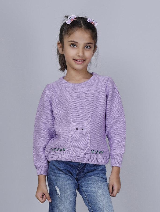 GIRL OWLET SWEATER