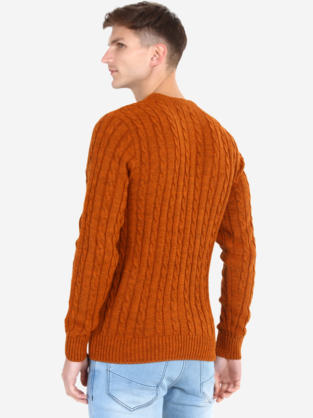 ROUND NECK MEN SWEATER