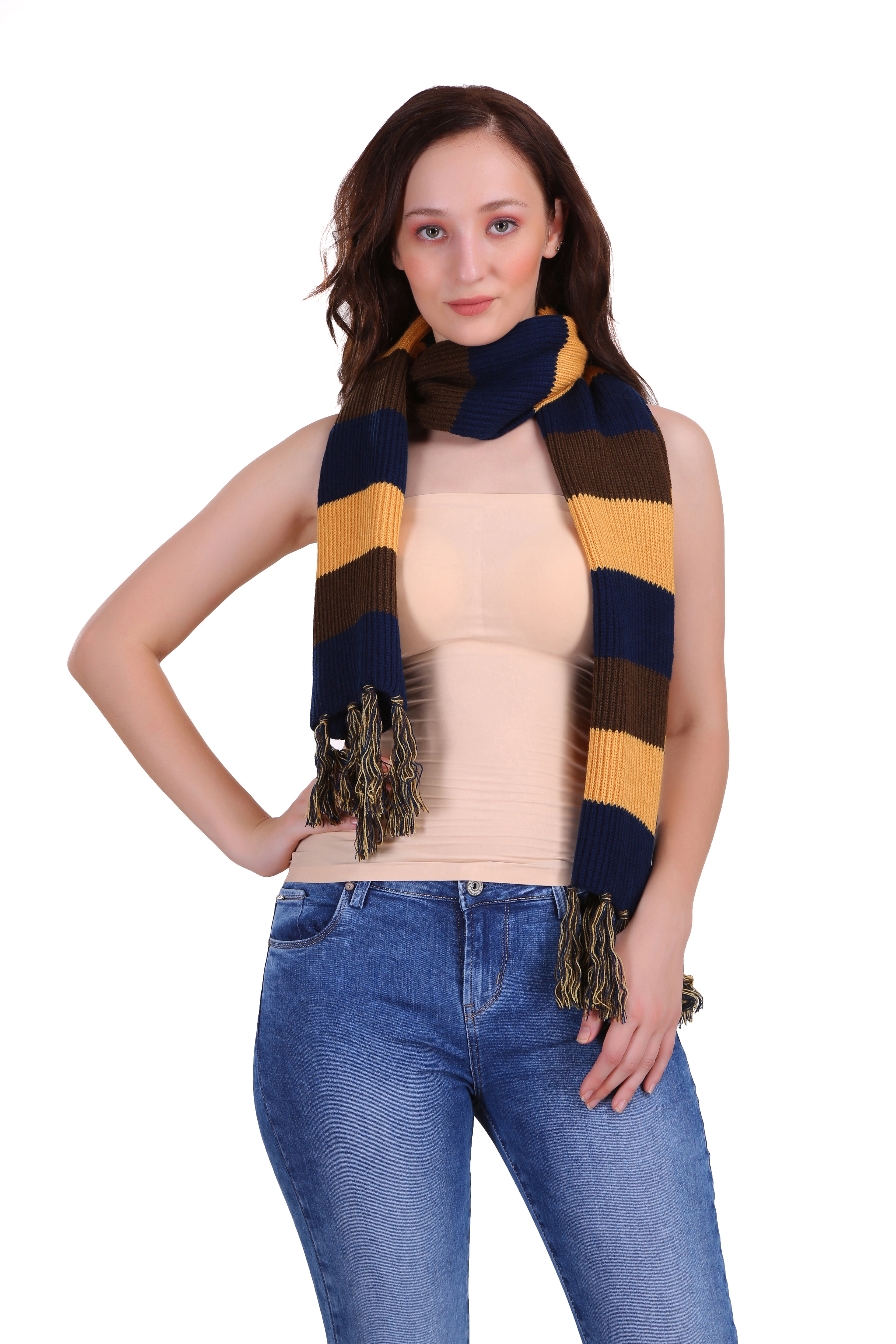 HORIZONTAL STRIPED MUFFLER