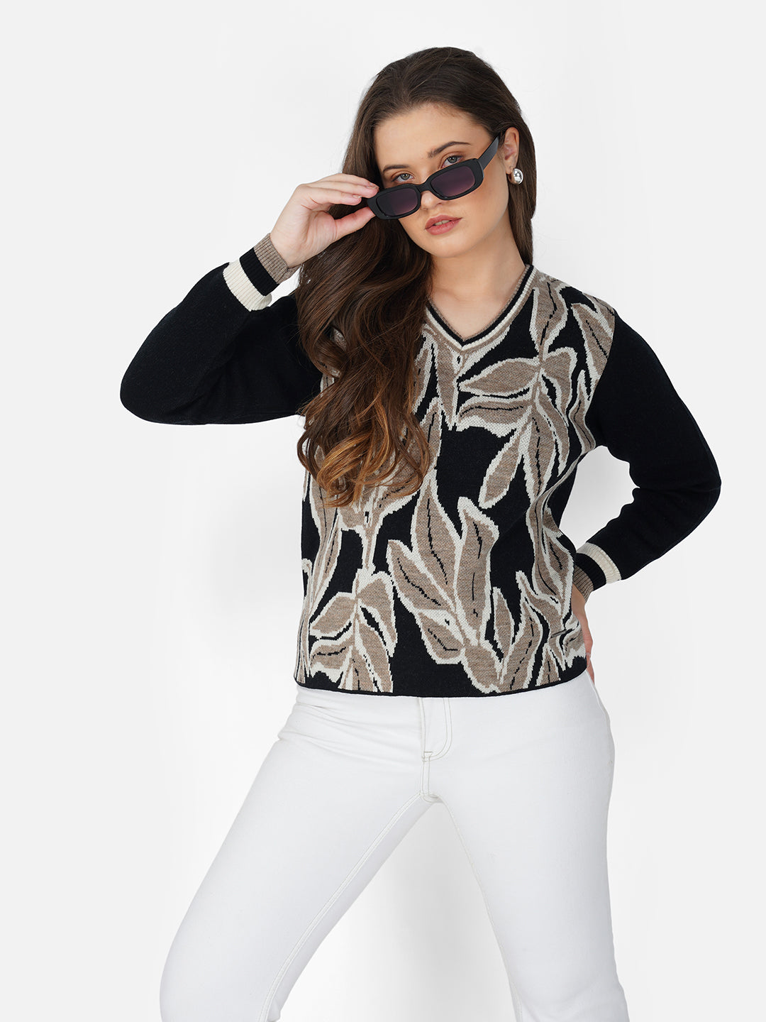 Vintage Foliage Pullover