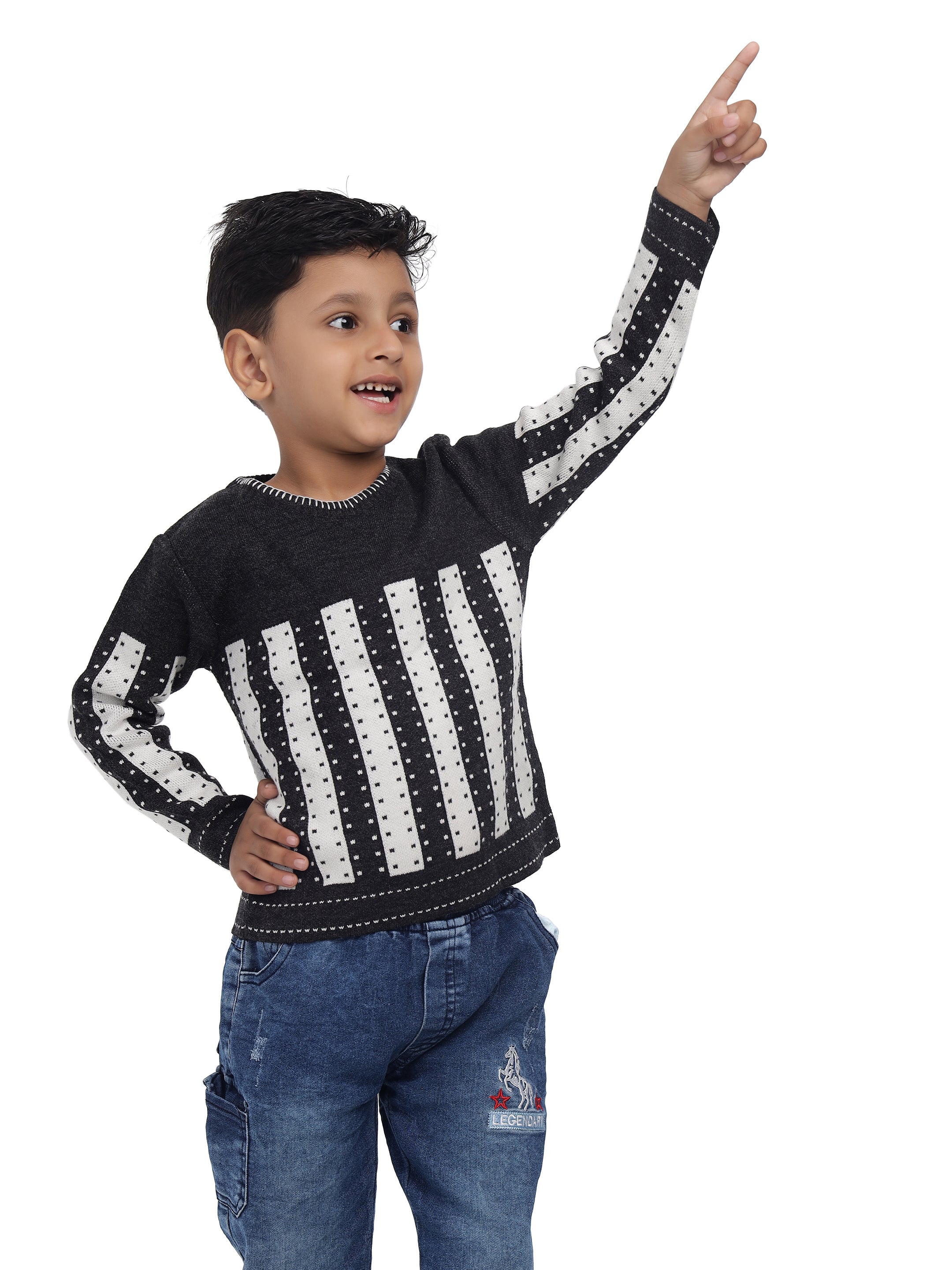 Striped Illusion Pullover