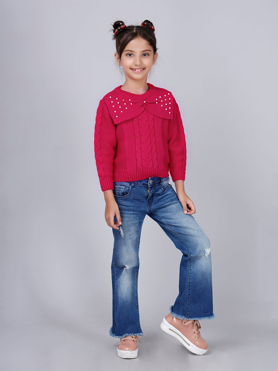 PRINCESS BOW PULLOVER