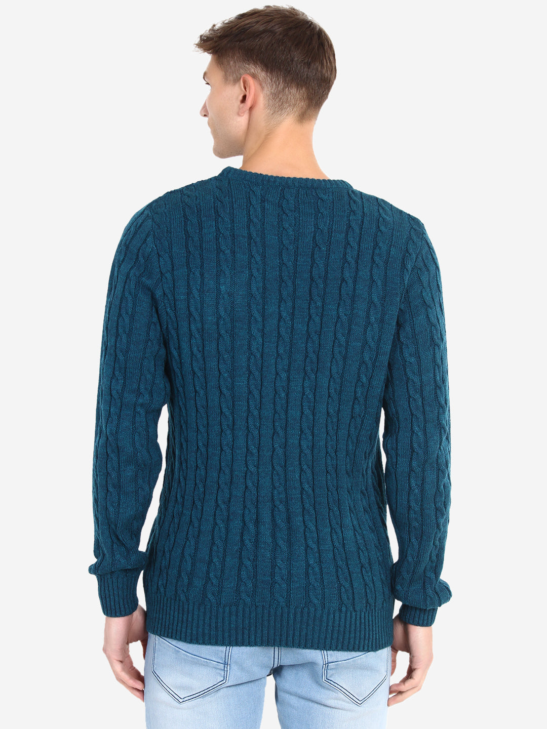 MEN VINTAGE CABLE SWEATER