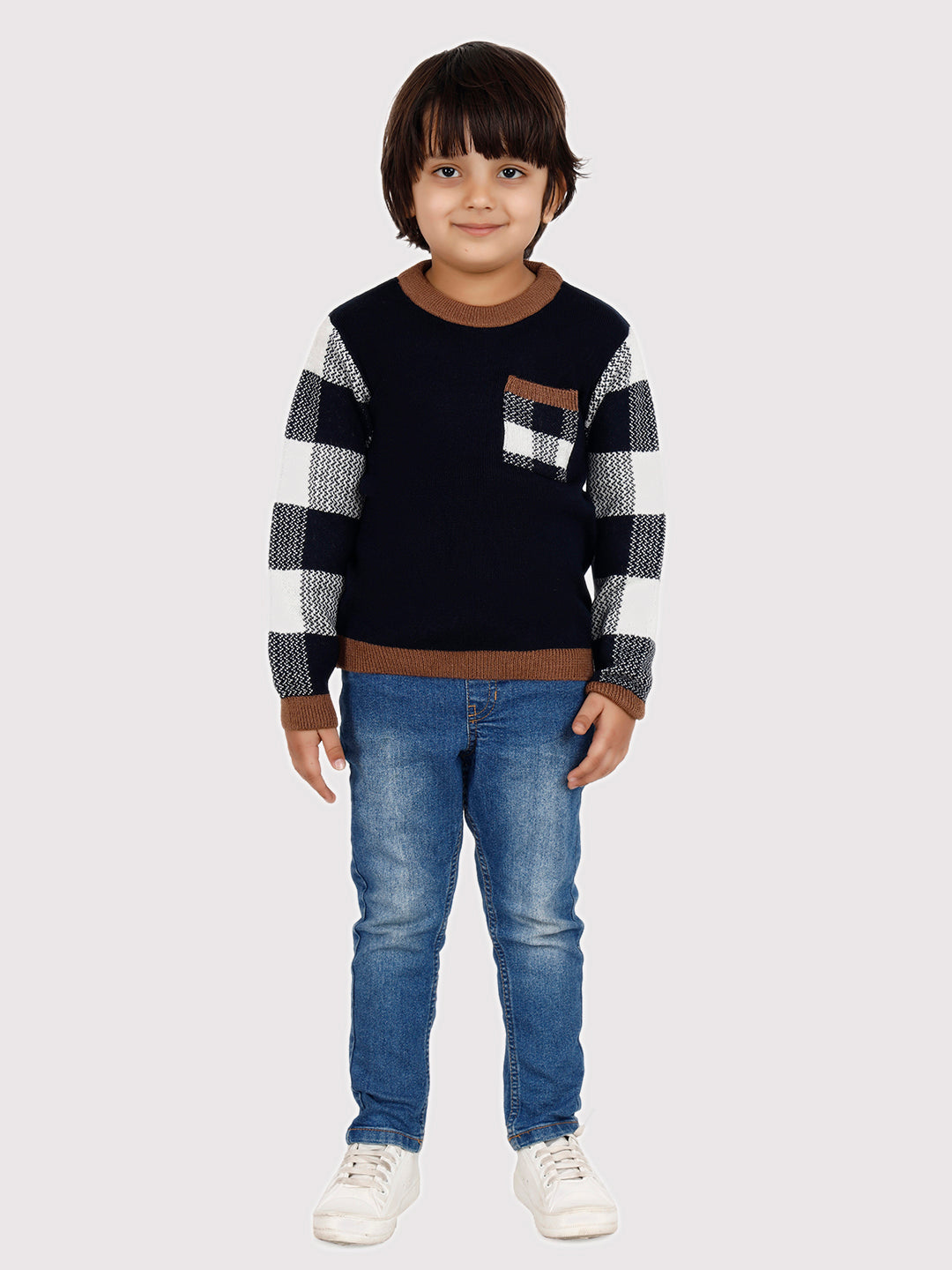 ICONIC CHECKERED PULLOVER