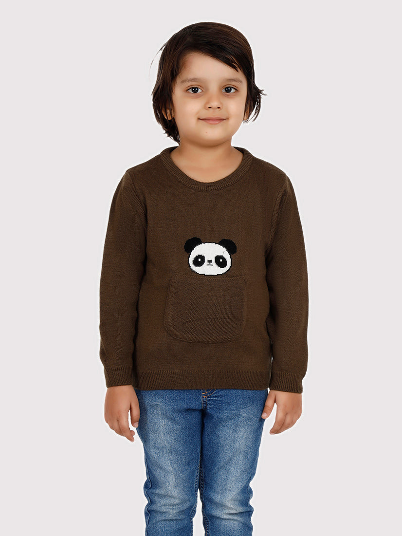 Panda Pocket Pullover