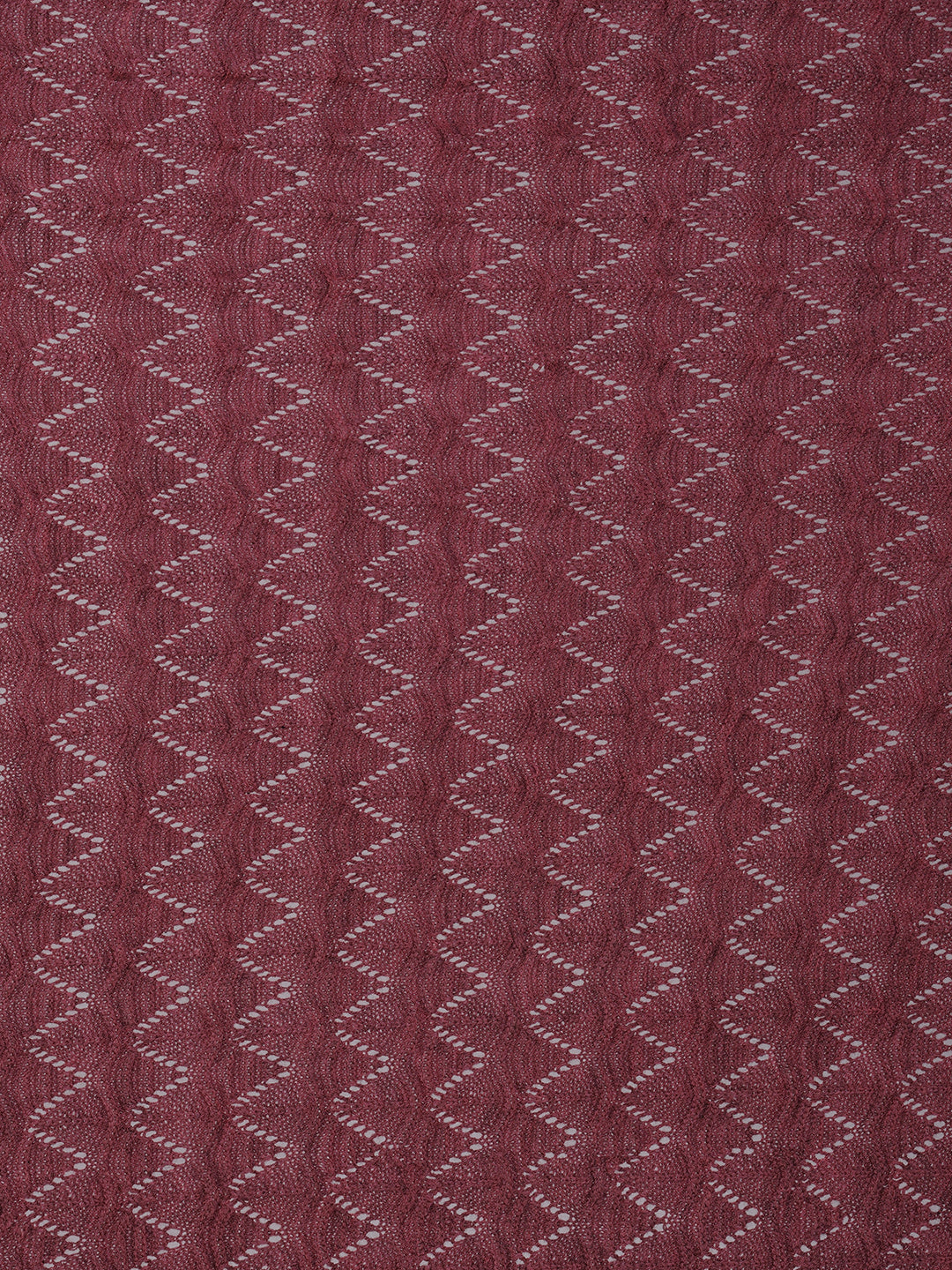 Rosewood Pointelle Shawl